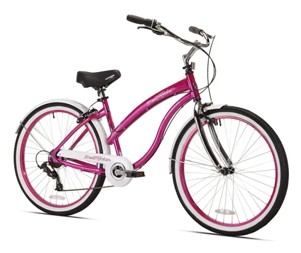 26 Del Rio Women's Cruiser Bike. Magenta