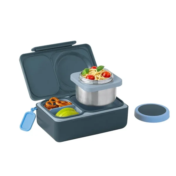 OmieBox Up Hot & Cold Bento Lunch Box | OmieLife Graphite