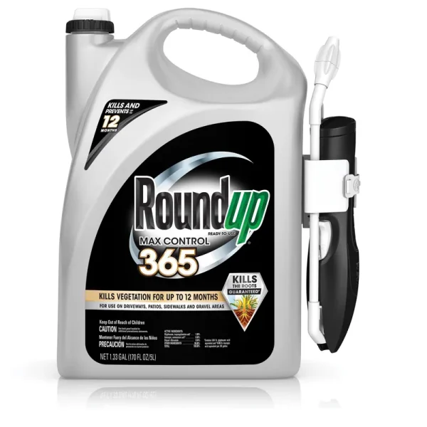 Roundup Max Control 365 Vegetation Killer with Comfort Wand - 1.33 gal jug