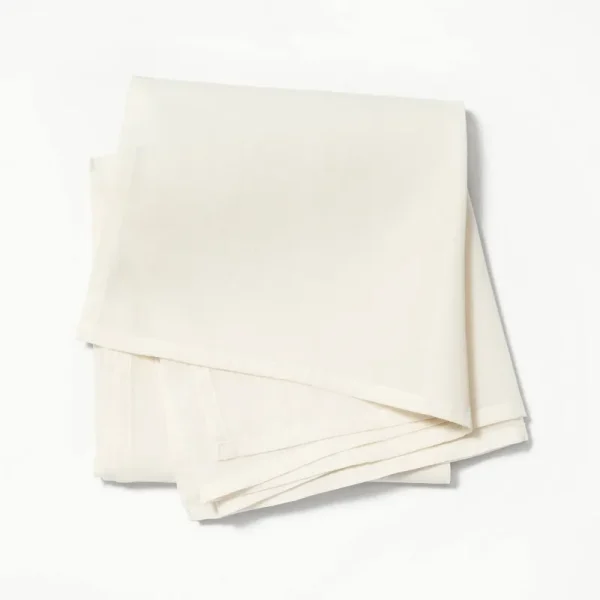 36"x36" Cotton Cheesecloth (Washed) Off-White 9 Sq ft - Figmint