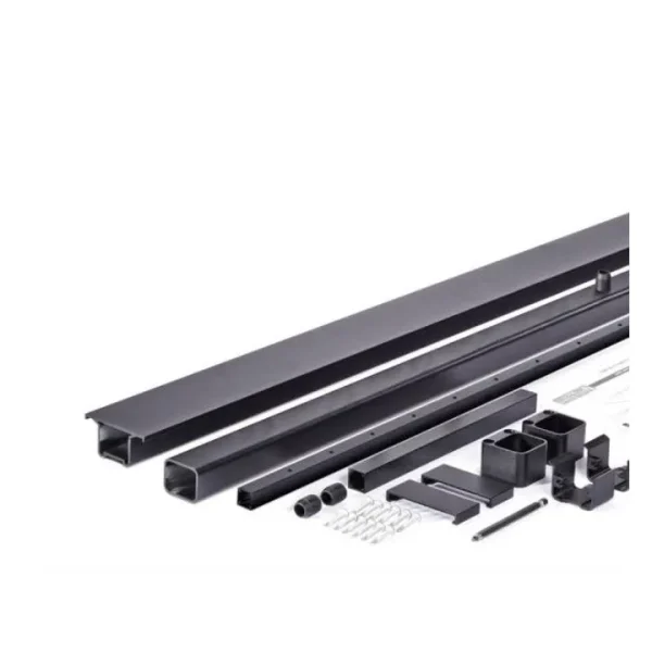 AFCO 275 Series 6' Level Cable Rail Kit Black (w/36" Rail Height Stabilizer)