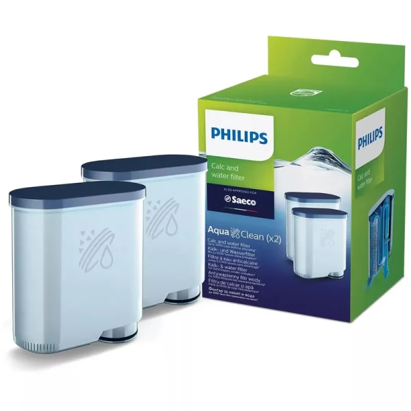 Philips Aquaclean Calc and Water Filter, 2-Pack