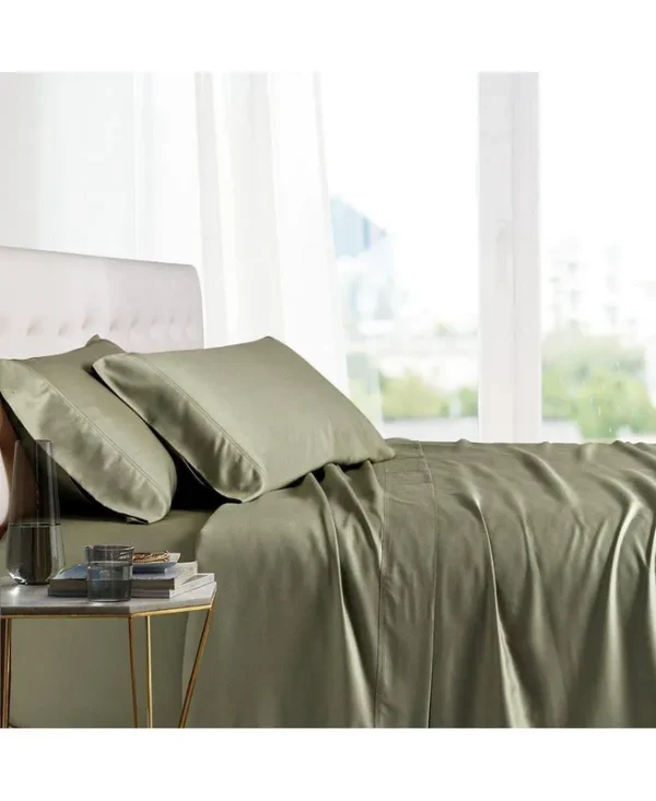100% Viscose from Bamboo Sheet Set, King - Sage