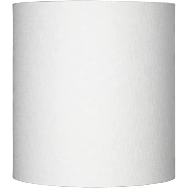 Brentwood White Tall Linen Drum Shade 14X14x15 (Spider)