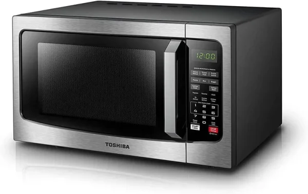 Toshiba 1.2 cu ft Countertop Microwave Ovens in Stainless Steel