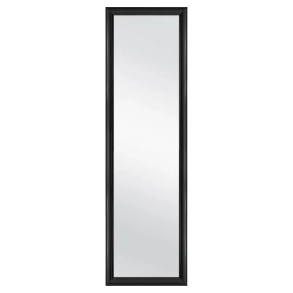 Mainstays 15" x 51" Over-the Door Black Mirror - Each