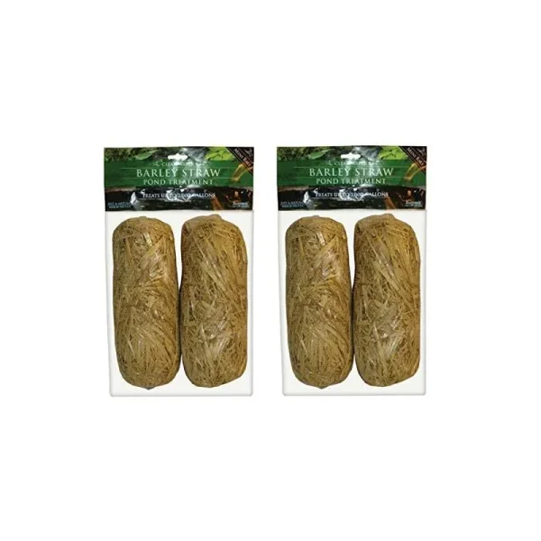 Summit 130 Clear-Water Barley Straw Bales 2 Packs of 2- 4 Total