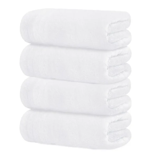 Tens Towels Large Bath Towels, 100% Cotton, 30 x 60 Inches Extra Large Bath Towels, Lighter Weight, Quicker to Dry, Super Absorbent, Perfect