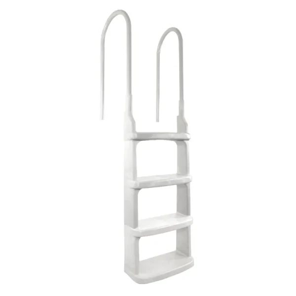 New Main Access Easy Incline Above Ground in Pool Swimming Pool Ladder (2 Pack)