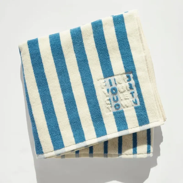 Ojai Towel Atlantic | Blue Bath Towel | Quiet Town