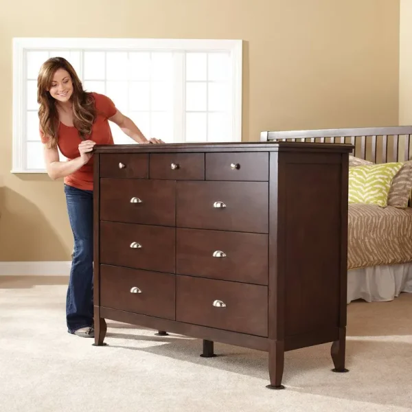 Supersliders 4712795N Reusable Furniture Sliders for Carpet