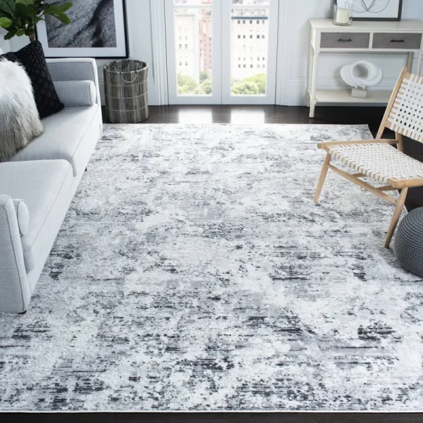Safavieh Amelia Gray/Ivory 8 ft. x 10 ft. Area Rug