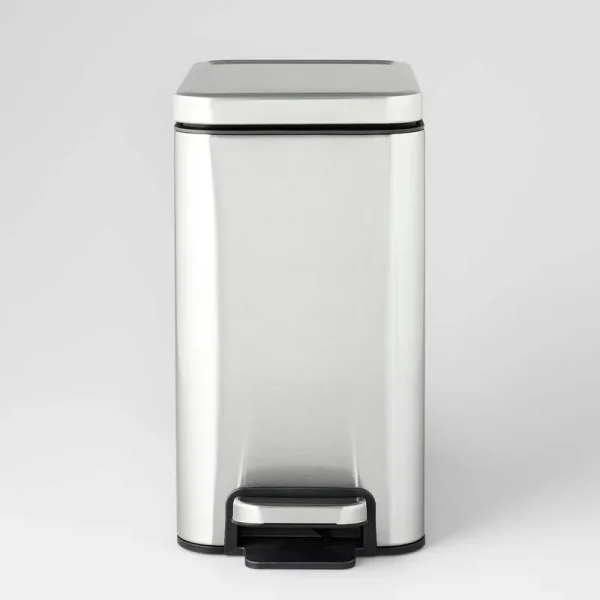 Brightroom Stainless Slim 10 L Step Trash Can | Target