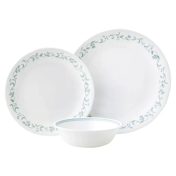 Corelle Dinnerware Set (12pc Set, Country Cottage)