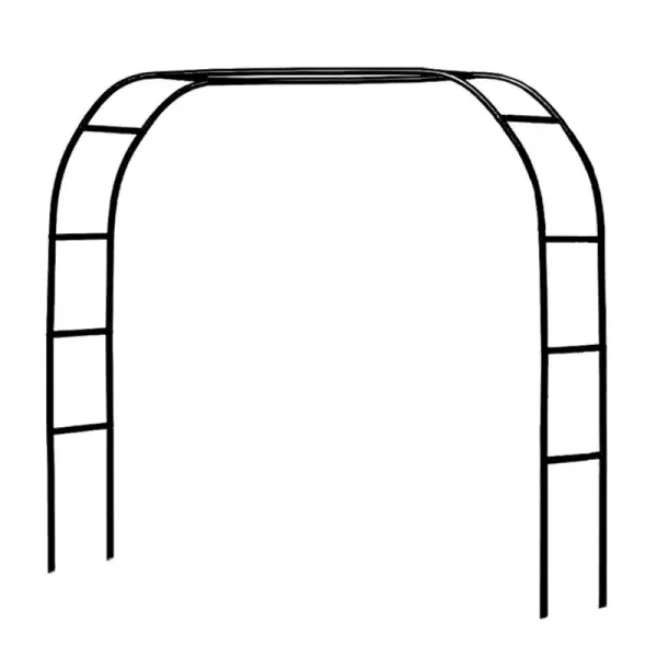 Lejoy Garden Metal Pergola Arbor,7.5 Feet Wide x 6.4 Feet High or 4.6 Feet Wide x 7.9 Feet 2