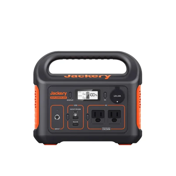Jackery Explorer 300 Portable Power Station 300W Solar Lightweight Battery Solar Generator for Camping