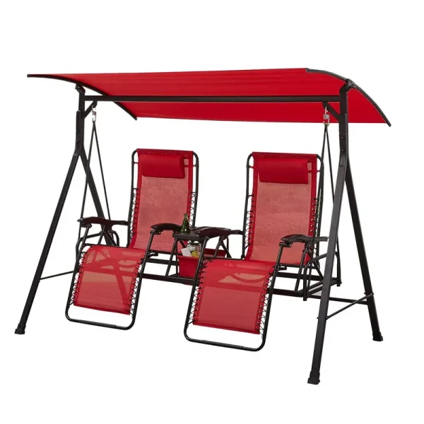 Replacement Canopy for Big and Tall Bungee Swing - Red