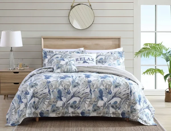 Tommy Bahama Raw Coast California King Comforter Set - Blue