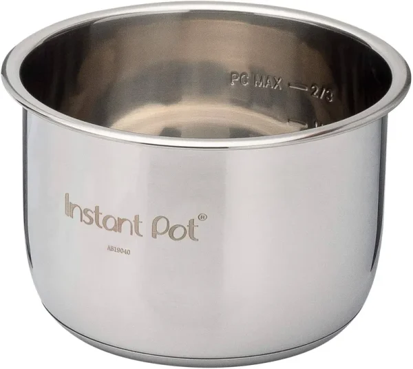 Genuine Instant Pot Stainless Steel Inner Cooking Mini, 3 Quart