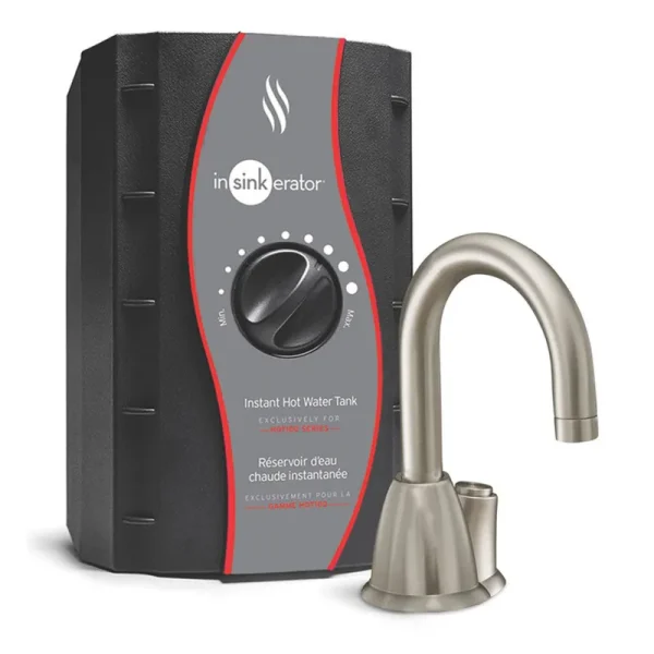 Insinkerator Invite Satin Nickel Instant Hot Water Dispenser H-HOT100SN-SS