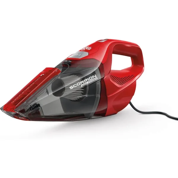 Dirt Devil Scorpion Quick-Flip Hand VAC, Red