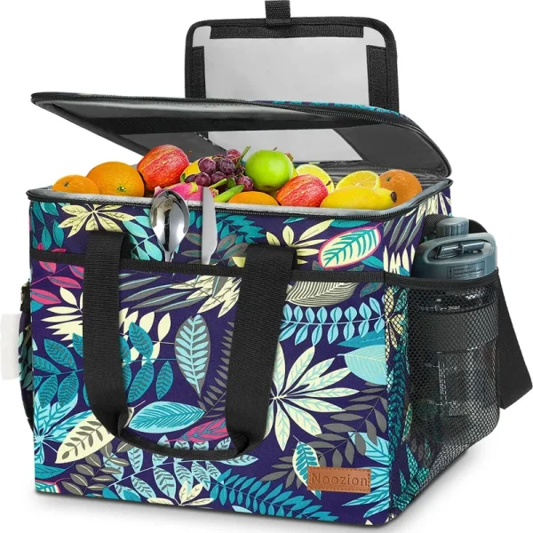 Collapsible Soft Cooler Bag,50 Cans Insulated Lunch Bag,Beach Cooler, Ice Chest,Large Leakproof Camping Cooler,Portable Travel Cooler for Grocery
