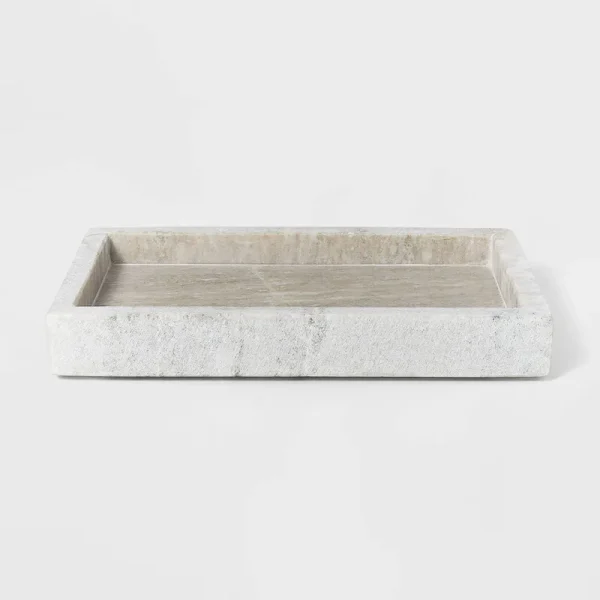 Casaluna Marble Tray White | Target