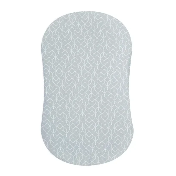 Halo Bassinest 100% Cotton Fitted Sheet Morning Mist