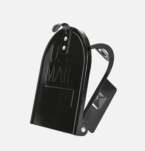 6 14 inch Retrofit Mailbox Door Replacement - Black