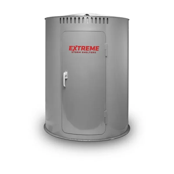 Extreme Storm Shelters (Interior Dimensions: 5-ft x 6-ft) Extreme Cube Steel Above-Ground Exterior Tornado Shelter | XPOD05