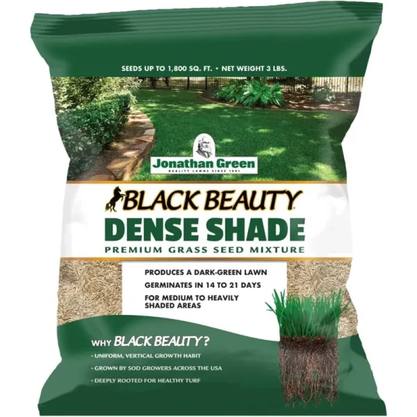 Jonathan Green 10600 Dense Shade Grass Seed Mixture, 3 lbs