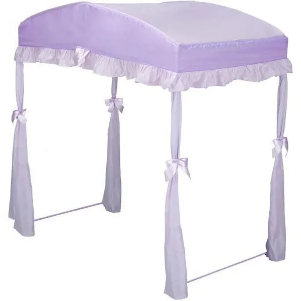 Delta Children Girls Canopy for Toddler Bed Purple