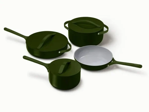 Caraway x Tan France Monochrome Cookware Set in Moss