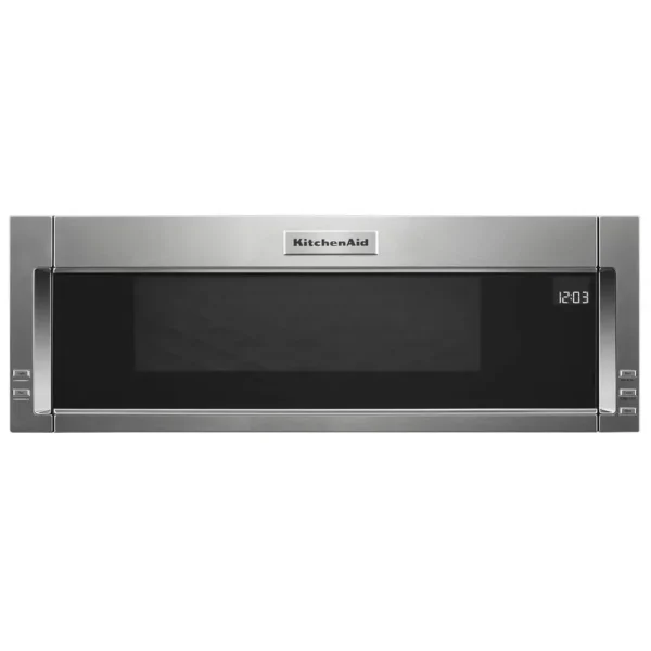 KitchenAid 1000-Watt Low Profile Microwave Hood Combination (Stainless Steel)