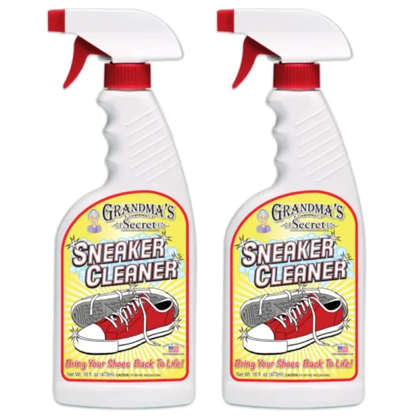 Grandma's Secret 2 Pack Sneaker Cleaner Spray, 16 fl oz