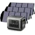R1500 with 3pcs 140W Folding Solar Panels