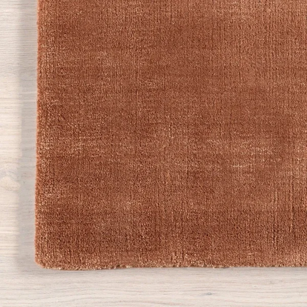 Arvin Olano x Rugs USA Arrel Speckled Wool-Blend Area Rug - 4' x 6' - Brick