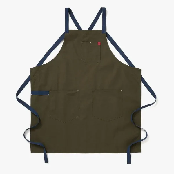 All Day Crossback Apron Moss - Unleash Your Inner Chef | Hedley & Bennett | Crossback Apron | Hedley & Bennett