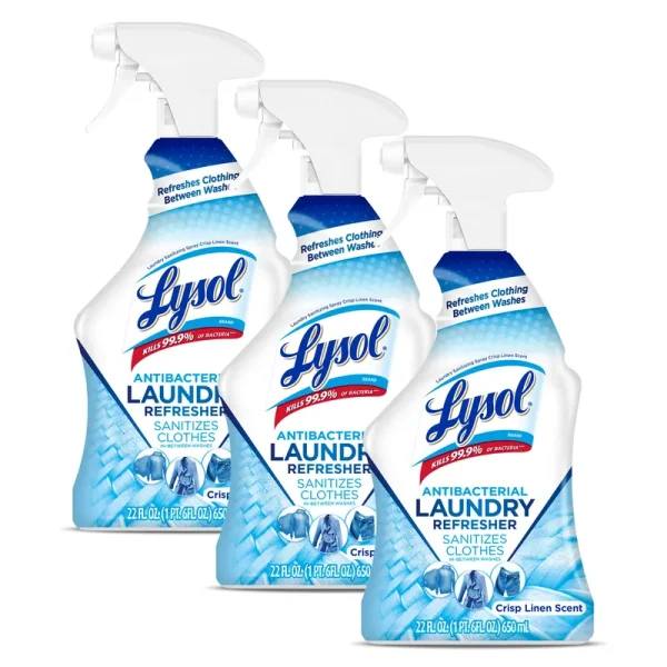 Lysol Antibacterial Laundry Refresher 22 oz (Pack of 3)
