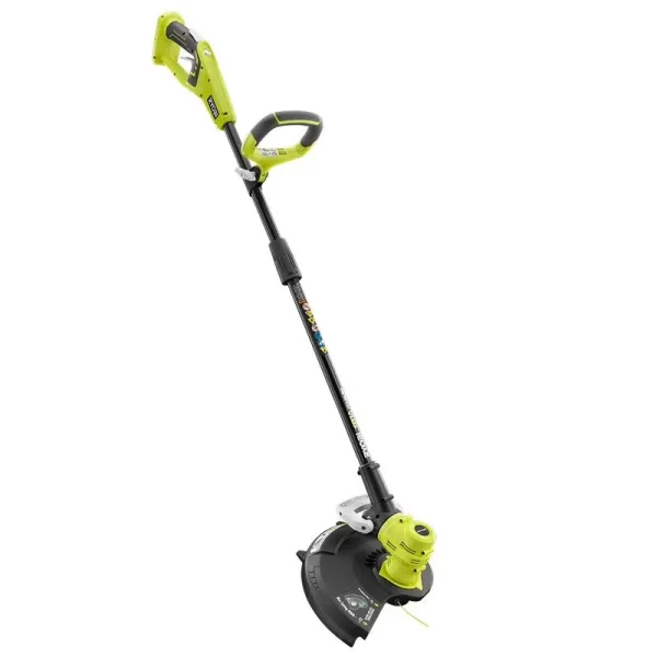 Ryobi 18 - Volt ONE+ Straight Shaft String Trimmer/Edger, Lightweight Design 10, 12 in