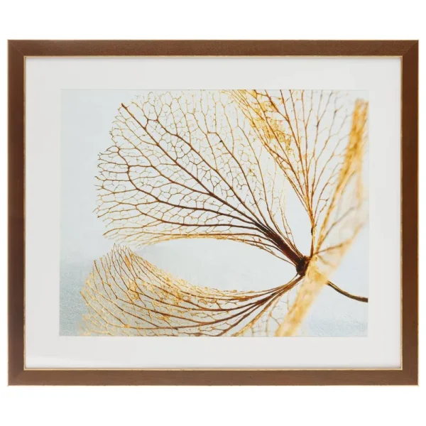 Studio Decor 16" Walnut & Gold Trim Frame with Mat Gallery - Each
