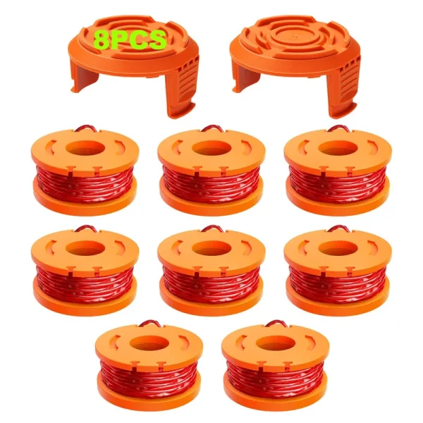 YWTESCH Replacement 10ft String Trimmer Spool Line for Worx 9 Pack