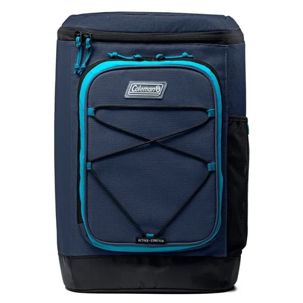 Coleman Xpand 30-Can Soft Cooler Backpack | Blue Nights