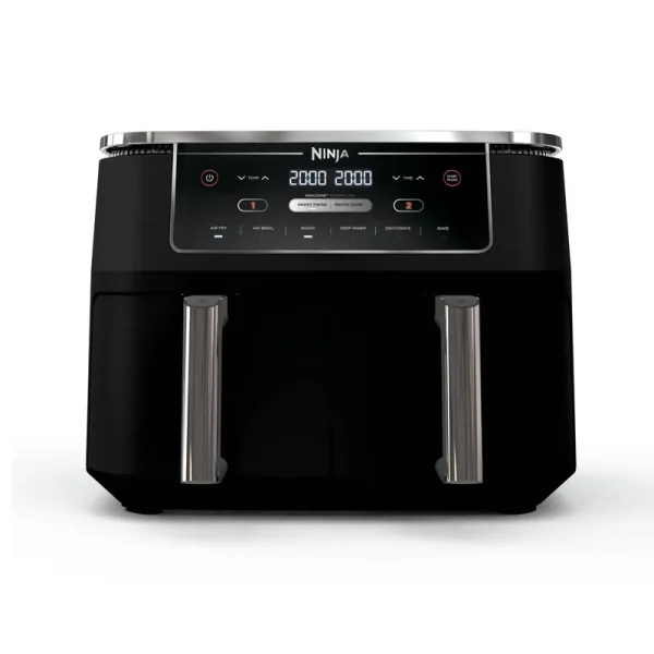 Ninja DZ302 Foodi 10-Qt. 6-in-1 DualZone Smart XL Air Fryer with 2 Independent Baskets, Match Cook & Smart Finish to Air Fry