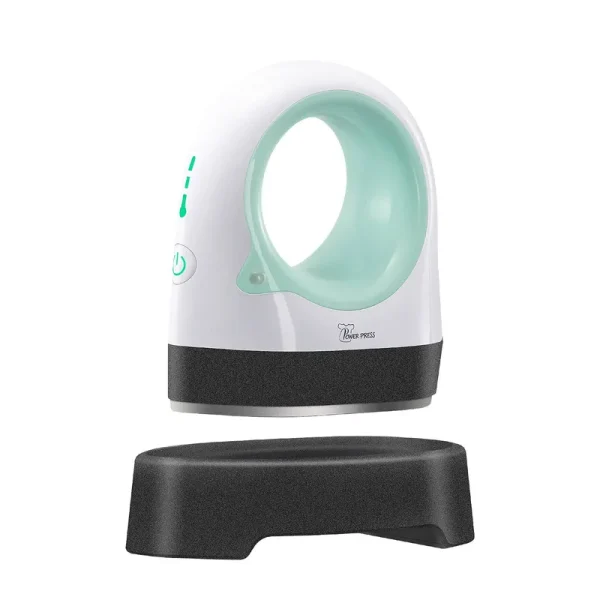 Powerpress Mini Heat Press Machine, Portable Heat Press Easy for T-Shirts, Shoes, Hats, Small Iron-On Vinyl Projects (Mint Green)