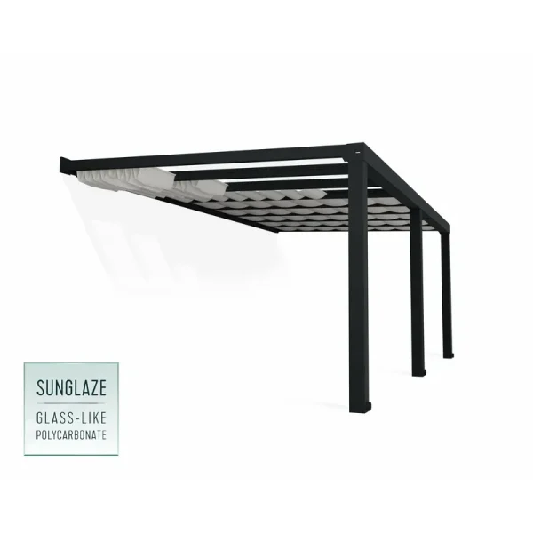 Canopia Stockholm Patio Cover Roof Blinds, 11' x 19'