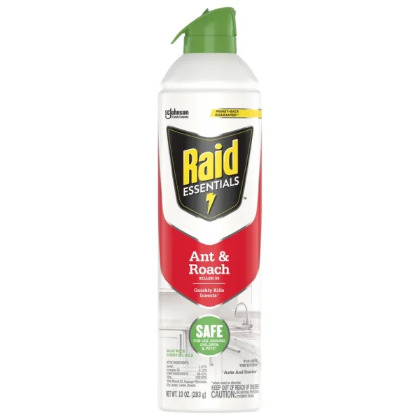 Raid Essentials Ant & Roach Killer - 10 oz