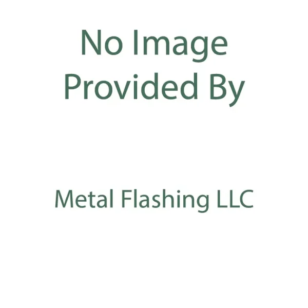 Galvanized Nosing Drip Edge Flashing, 28 Gauge, 2 in. x 4 in. (Mill Finish)