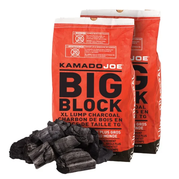 Kamado Joe Big Black XL Lump Charcoal 20 lbs. 2 Pack