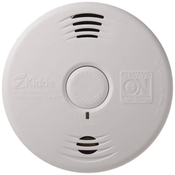 Kidde Lithium Battery Powered Smoke & Carbon Monoxide Detector with Voice Alert